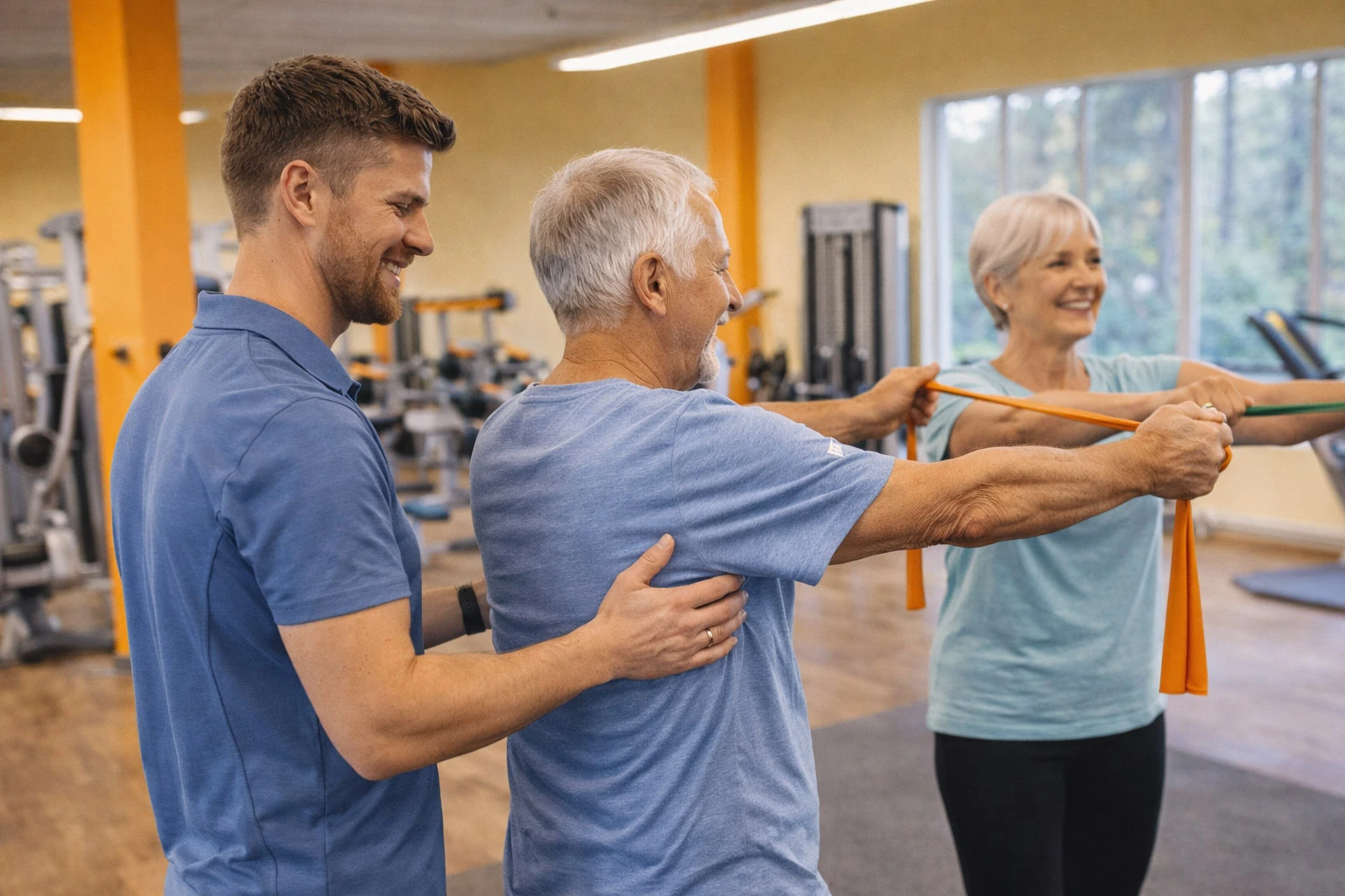 Gemeinsam mit Arbeitskollegen zum Firmenfitness ins fit inn Engelskirchen